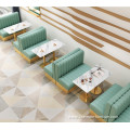 hotel booth seating leather wood restaurant booth sofa